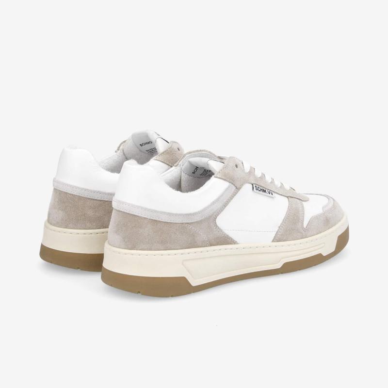 SMATCH SNEAKER - SUEDE/NAPPA -  BEIGE/BLANC